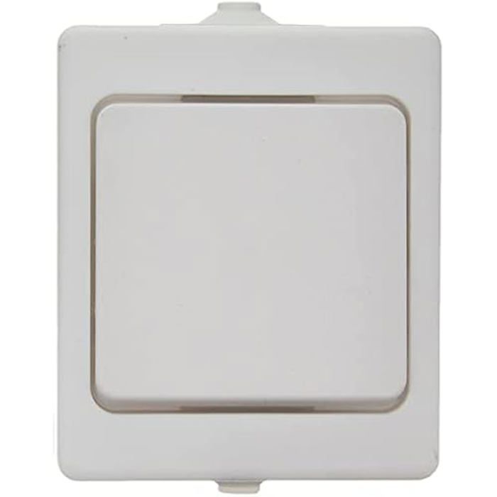 Interrupteur - KOPP - 563602000 - IP44 - Blanc - 10A - Extérieur