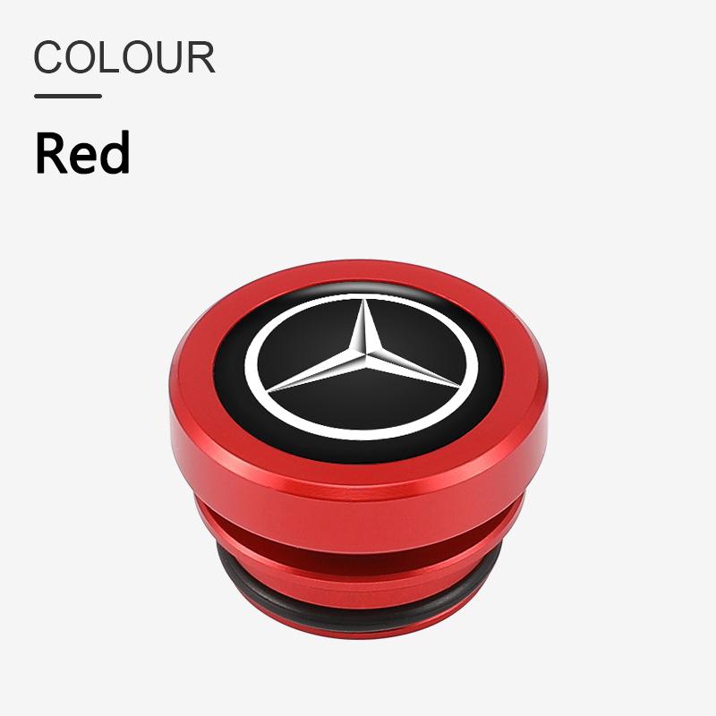 YHB3 Universal Car Cigarette Lighter Cover Dustproof Decoration Cap For Mercedes Benz AMG W211 W203 W204 W210 W124 Auto Accessories