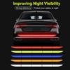 Car Sticker Reflective Warning Safety Tape Anti Collision Warning Reflective Stickers Automobile Trunk Reflectante Accessories