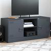 VidaXL TV Stand Anthracite 99x39x44 Cm Steel, TV Bench, TV Unit, Multimedia Unit, TV Sideboard, Hi-fi Unit, Center of 841687