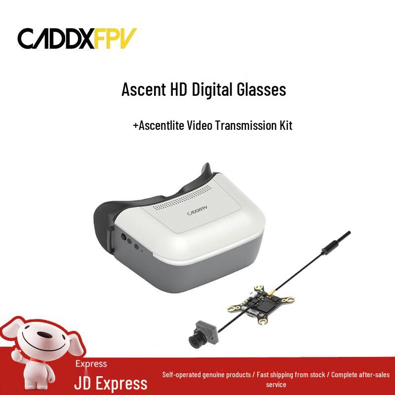 CADDXFPV Ascent Digital FPV System Components