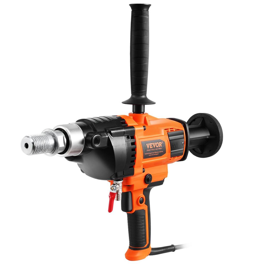 VEVOR Core Drill Machine 2.03-16 cm Dia 2000W Handheld Core Drill Rig for Mixing