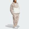adidas Originals Цветной блок Куртка из искусственного меха Бежевый Белый IN0982