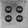 COZN3 4Pcs Car Tire Wheel Hub Center Cover Badge Sticker For Kia Sportage Carnival Seltos Sorento Rio Borrego Ceed Forte K3 K5 EV3 EV6