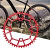 40T/42T/44T/46T/48T/50T/52T Metal Chainring Anodizing High Strength 104BCD Positive Negative Tooth Bicycle Chainwheel Bicycle Accessory