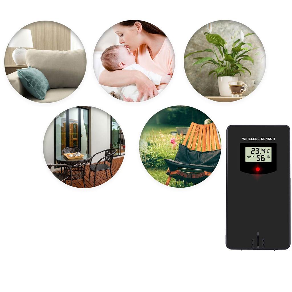 Weather Station With Display Bd-902 Black