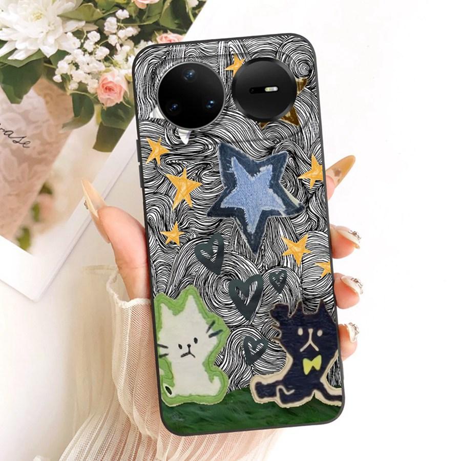 Чехол для Huawei Nova 15 Pro Capa Цветок Бабочка Корпус Телефона Huawei nova 15Pro 15 Ultra Funda Мягкий Силиконовый ТПУ Задняя Крышка