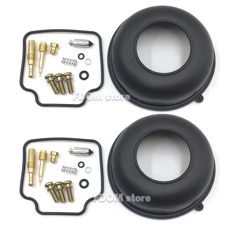 Motorcycle Carburetor Repair Kit For Honda XR650L NX650 GB500 1988-1994 vacuum diaphragm kit