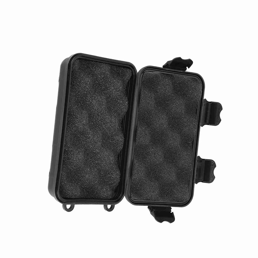 EDC Outdoor Survival Водонепроницаемый Герметичный Ящик Пылезащитный Устойчив к Давлению (Черный Маленький)