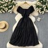Strapless Sexy off-Neck French Embroidery Dress