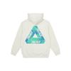 Palace Белые топы унисекс с капюшоном Reacto Tri-Ferg P24CS082