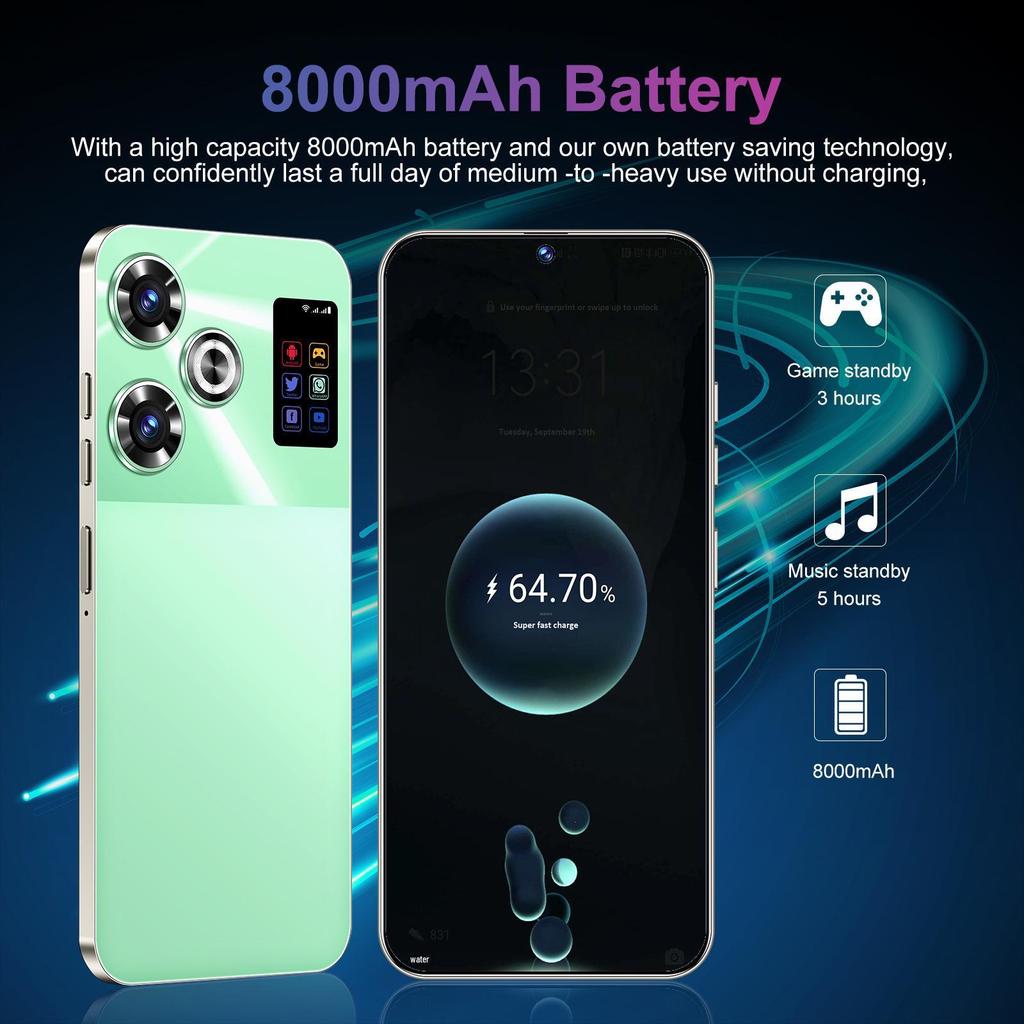 M6 PRO 7,3" Android Смартфон «Все в одном» с памятью 16+1 ТБ