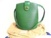 Authentic Epi Green Leather Shoulder Bag Crossbody Bag Cluny #a363  Refurbished