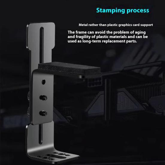 Graphics Card Holder Adjustable Height Universal GPU Bracket Durable Structure GPU Video Card Bracket