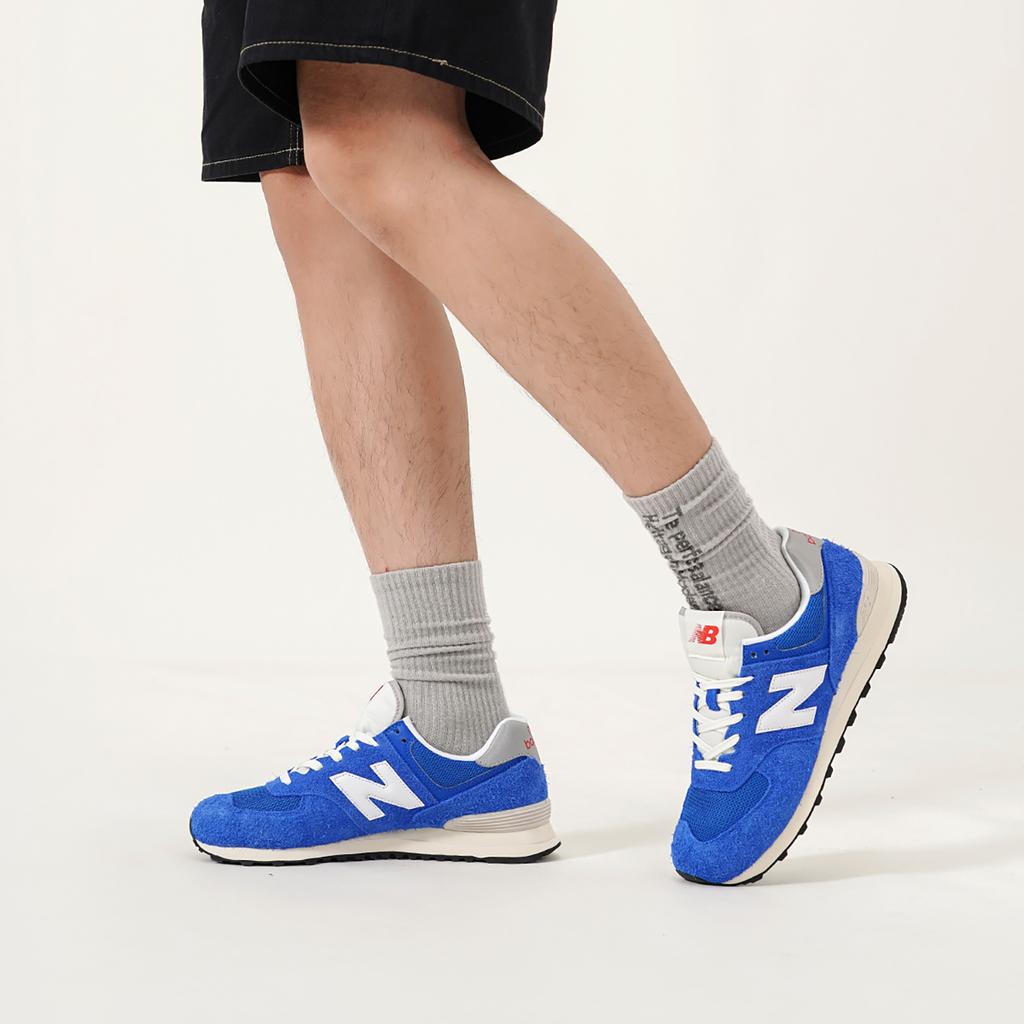 New Balance 574 Сине-белые кроссовки унисекс U574WL2