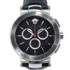Б/у Часы Versace Мужские Mystic Sports VFG040013 Черный Хронограф Логотип Медузы Марка Бренда Красивые