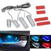 2025 New 4Pcs LED Car Interior Lamp Night Led Decoration Mini Light Ambient Lighting Car Styling Light