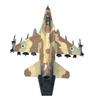 Израильский истребитель F-16I Sufa в масштабе 1/72, металлическая модель, игрушка