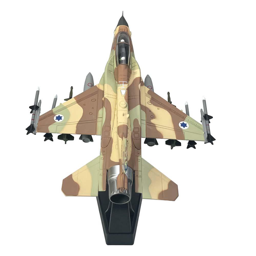 Израильский истребитель F-16I Sufa в масштабе 1/72, металлическая модель, игрушка