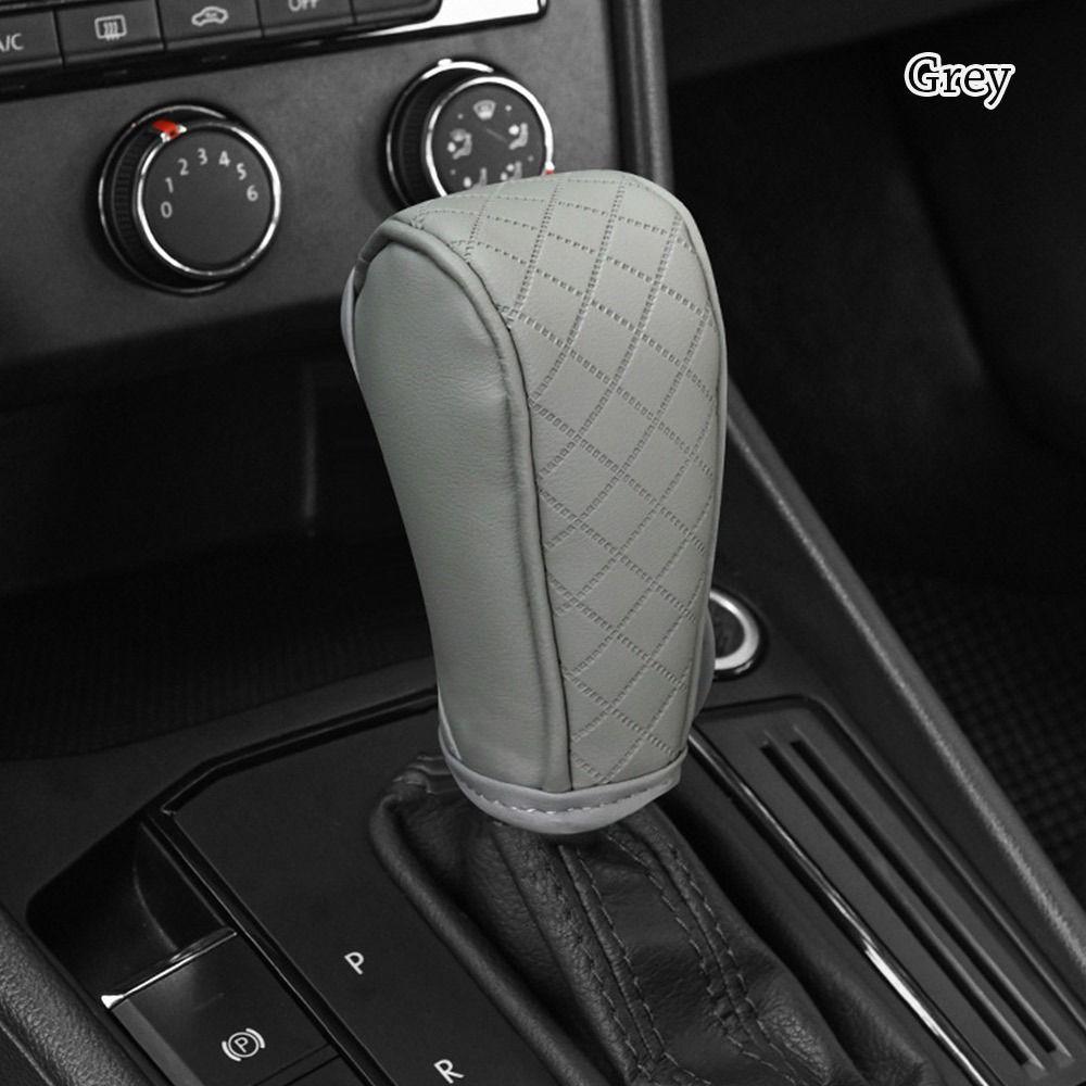 Износостойкий чехол на ручку переключения передач, кожаные аксессуары для интерьера автомобиля, чехол на ручку переключения передач для автомобиля