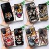 Ferocious Tiger Animal Case For POCO F5 X5 X3 Pro X4 F4 GT F3 M5s C40 Cover For Xiaomi 13 12 Lite 11T 12T Pro 12X
