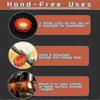 Roadside Emergency LED Flashing Warning Flare Light Kit with Beacon Discs