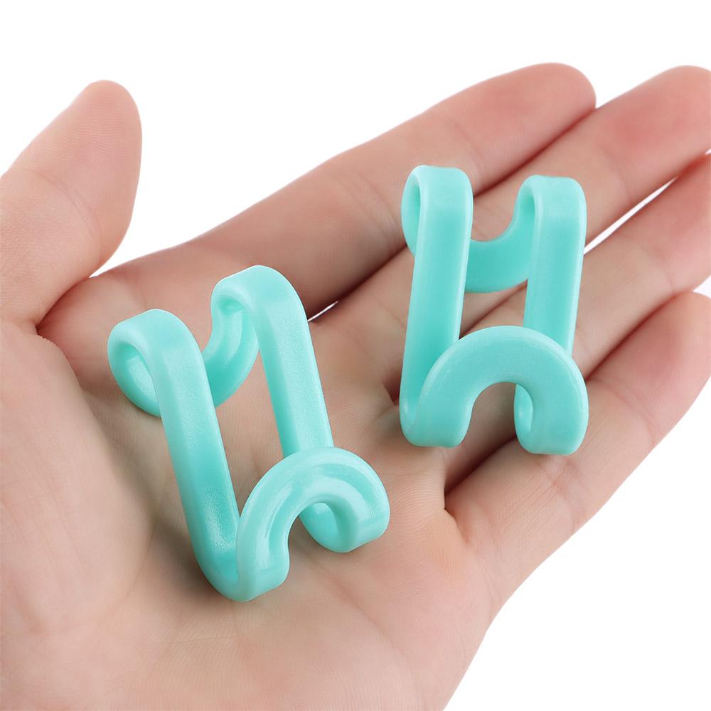 Держатели и вешалки S-образный крючок Мини вешалка для одежды Соединитель органайзера для шкафа Каскадный крючок