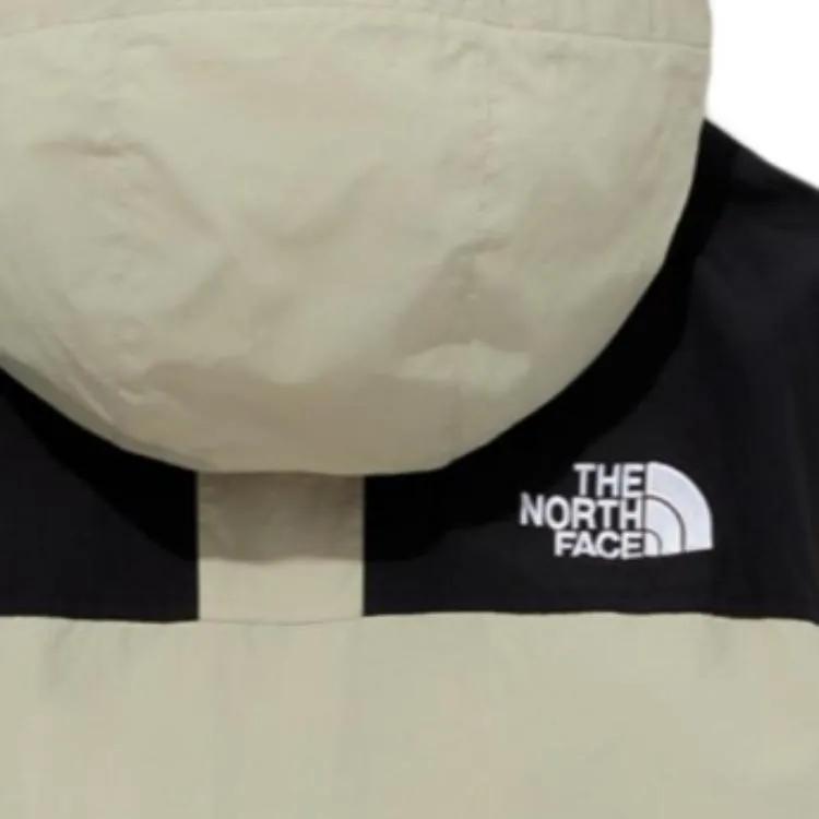 THE NORTH FACE MARTIS Waterproof Windproof To Keep Warm Windbreaker Jacket Unisex Light Beige (Unisex) Windbreaker Jackets NJ3BQ01K