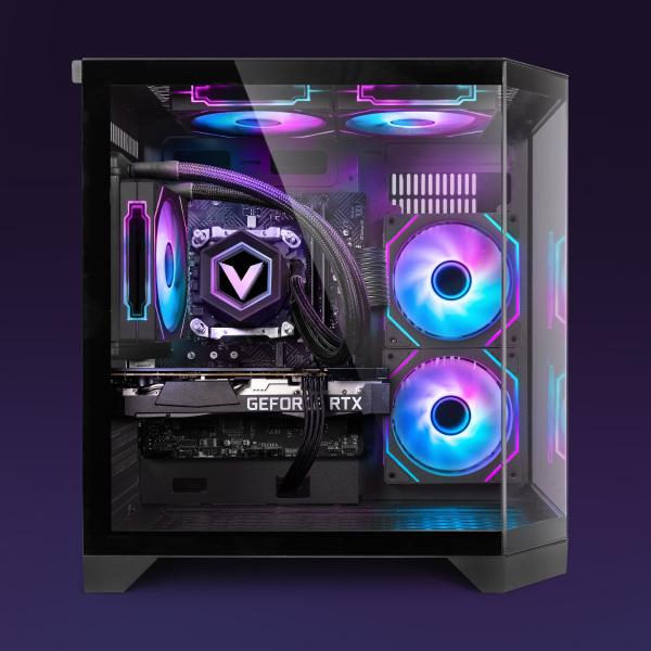 Vibox IV-604 Gaming PC • Ryzen 7 5700X 4,6 GHz • AMD RX 9060 XT 8GB • 16GB RAM • 1TB SSD • Windows 11 • WiFi 6 + Bluetooth 5.4