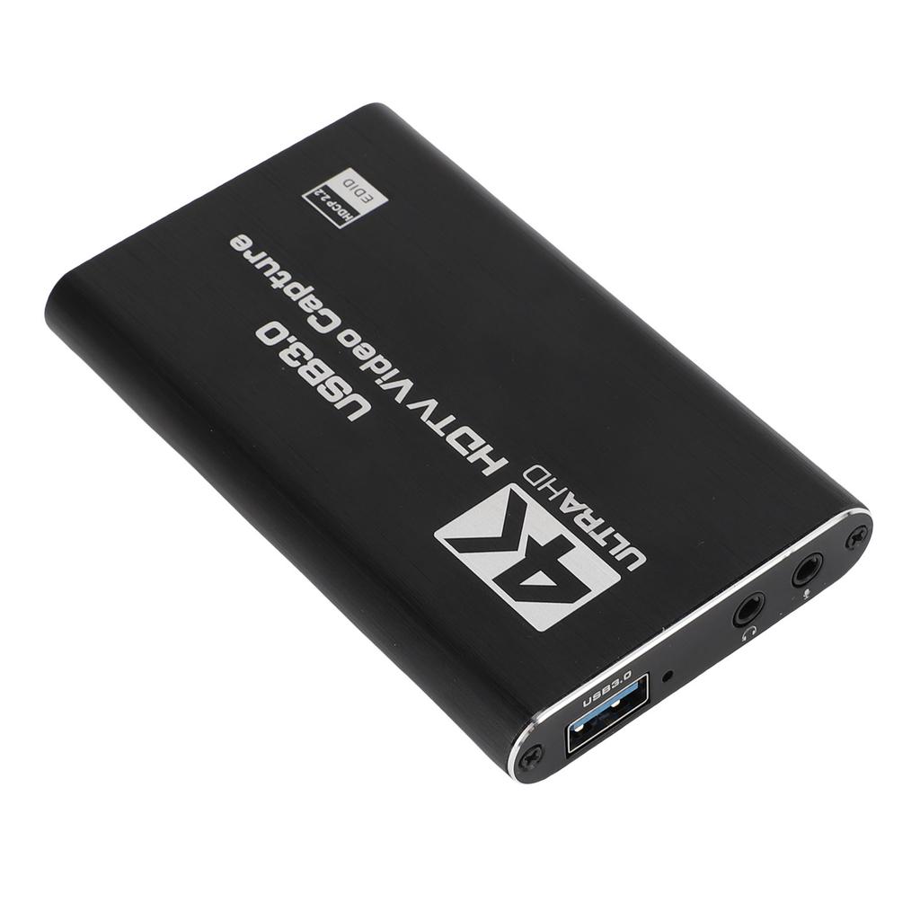 4K Video Capture Card HD Multimedia Interface To USB C 3.0 Capture Card with Loop Out 1080P 60FPS