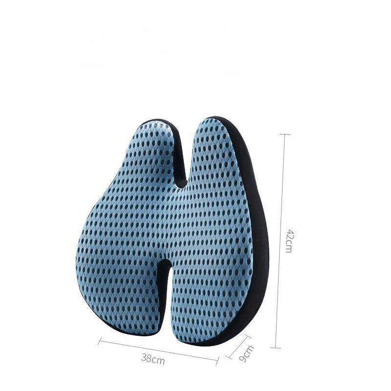 Car Driver Pillow Memory Foam Lumbar Cushion for Office Chair Summer Car Waist Support Cushion Lumbar Support Pillow