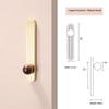 Modern Luxury Minimalist Gold Cabinet Handles Premium Drawer Wardrobe Knobs Furniture Hardware for Home Decor