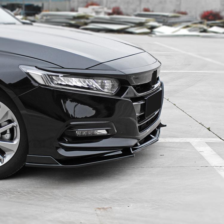 2018 Accord 10th Gen Aggressive Kit: Front Lip, Splitter, Rear Wing, Top Spoiler, Rear Lip, Side Skirts.