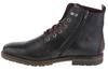 RIEKER Ботинки, мужские черные туфли на шнуровке