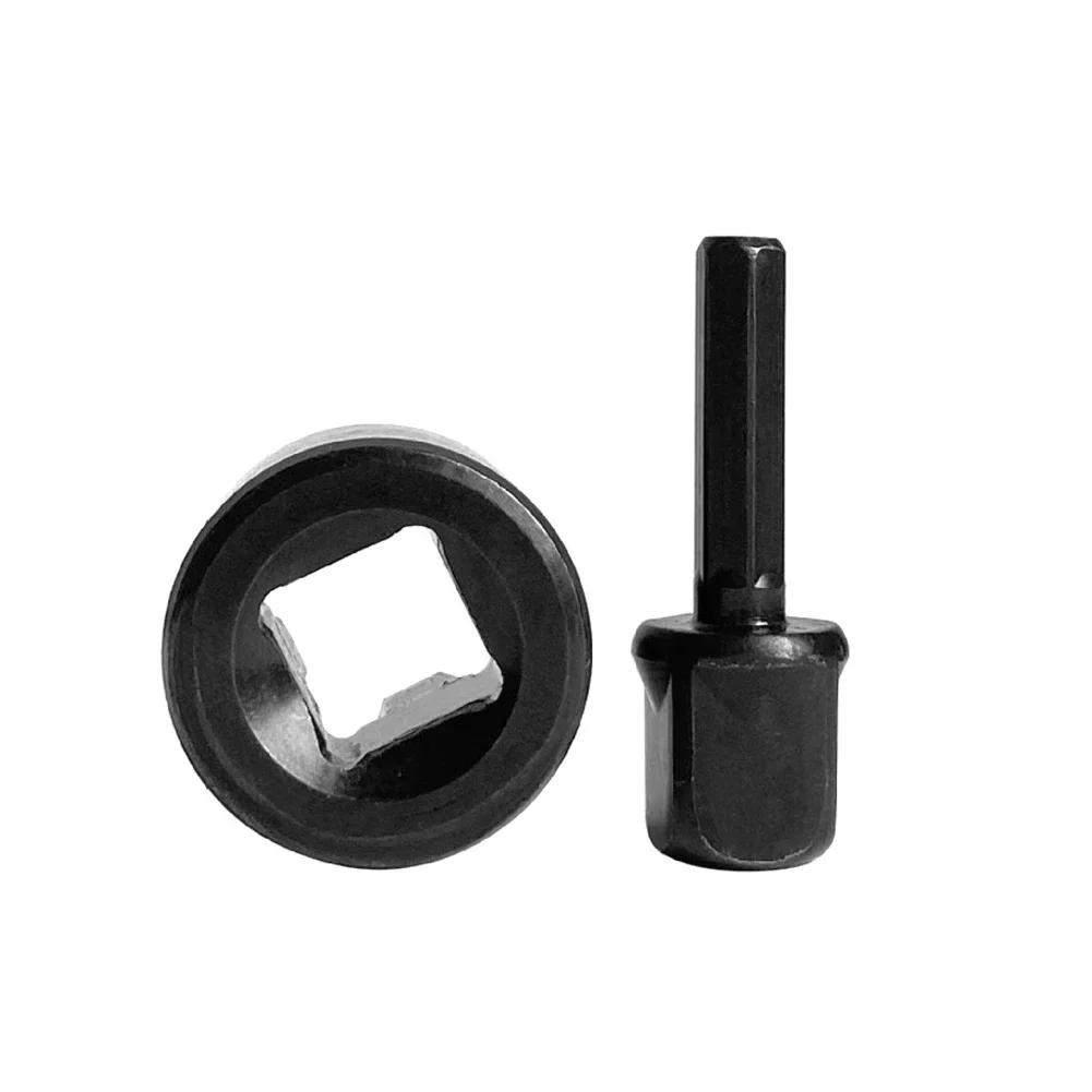 Heavy Duty Trailer Jack Drill Adapter Steel Electric Tool Attachment for Boat RV Leveling Fast Installation Emergency Kit