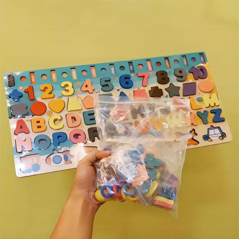 Детские математические игрушки Геометрические фигуры Познавательная головоломка Ранние развивающие игрушки для детей