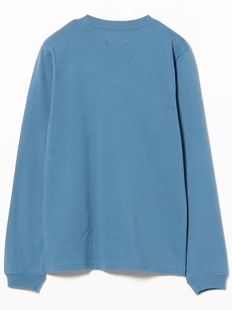 Beams Boy L/S TEE Mini Logo Long Sleeve T-Shirt, Women's, Black 3