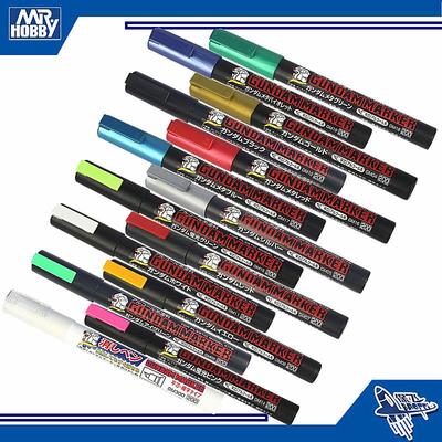 Гандам Мистер. Цветная подводка на масляной основе и инструмент-ластик для самостоятельной коррекции