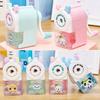 Cute Animal Hand Cranked Pencil Sharpener, Mechanical Anti Sticking Lead Pencil Sharpener, Perfect Learning Tool for Children