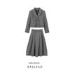 Kaslead Новое поступление Женский модный твиловый костюм Верхняя одежда Юбка средней длины 2731274 2731273