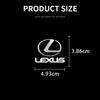 Car Emblem Logo Decorative Stickers Badge Decal Interior Styling for Lexus ES300 RX330 RX300 GS300 IS250 IS200 CT200h NX RX AEL1