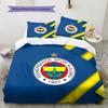 Fenerbahçe S.K Pattern Bedding Quilt Set  Home Decoration  Gift (1 * duvet cover + 2 * pillowcase  without core)