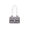 Fashionable Dollhouse Metal Chain Bag Pack Doll Bag Miniature Shopping Handbag For Clothes Accessories