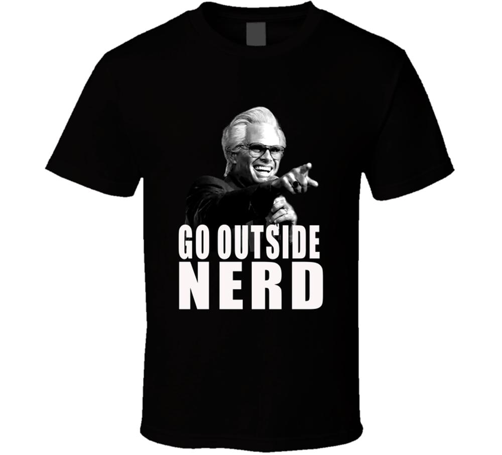 Go Outside Nerd Uncle Baby Billy Funny Movies Tv Show T Shirt Tee Gift New
