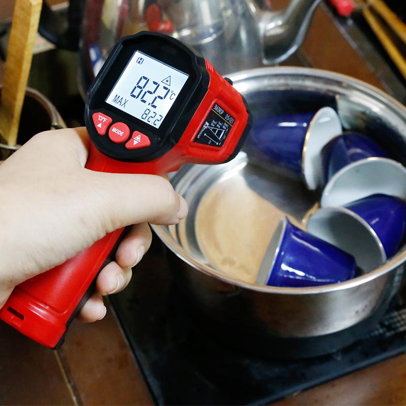 TS600 Инфракрасный бесконтактный термометр HYTAIS Ручной промышленный высокоточный электронный измеритель температуры TS380