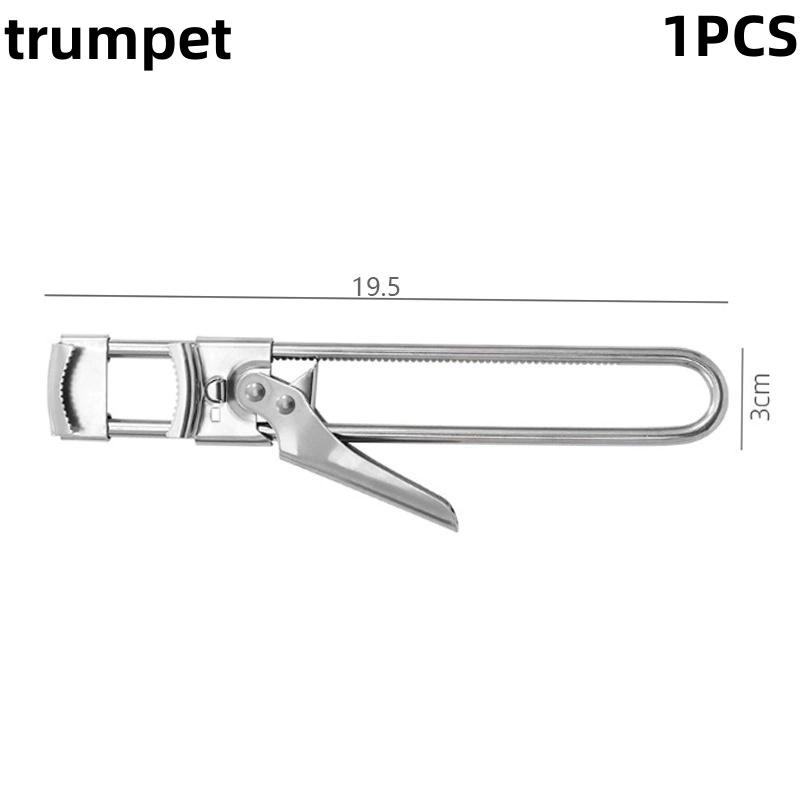 Adjustable multifunctional stainless steel bottle opener stainless steel lid opener labor-saving bottle opener kitchen tool