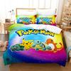 High Definition Animation Digital Baby 3D Digital Printing Three-Piece Quilt Cover Home Textile Bed Sheet Kit