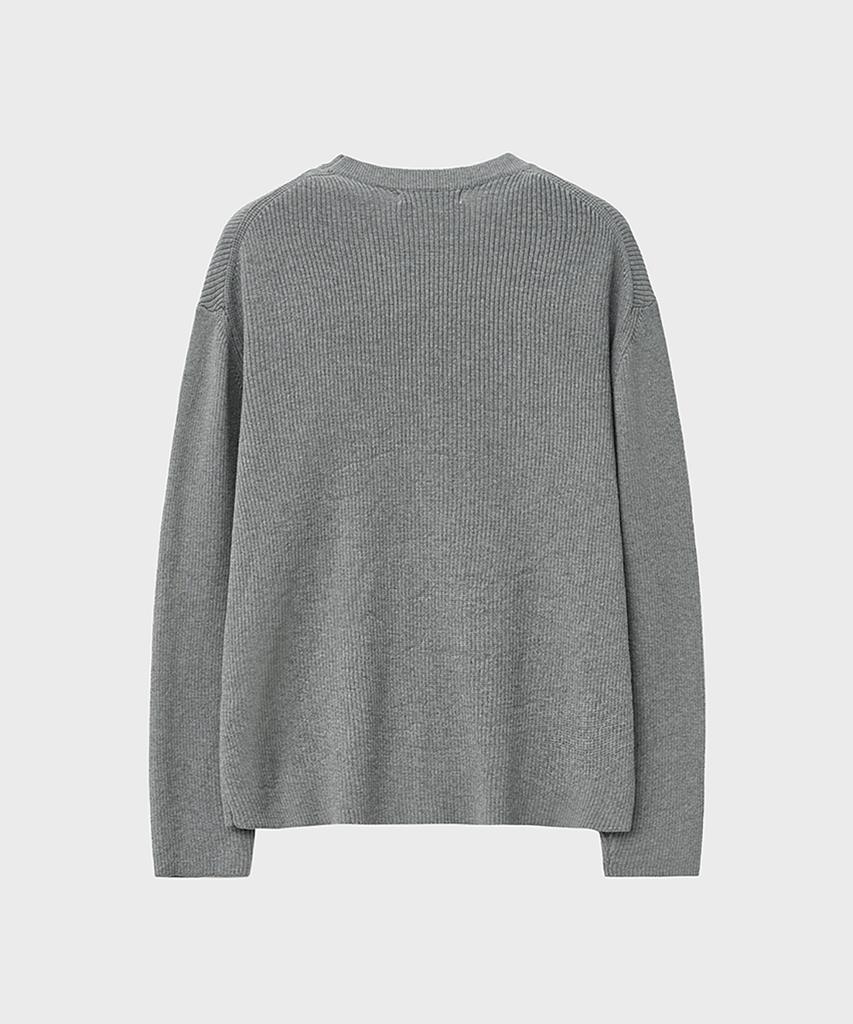NOIRER Lux Cotton Basic Knit (Gray)