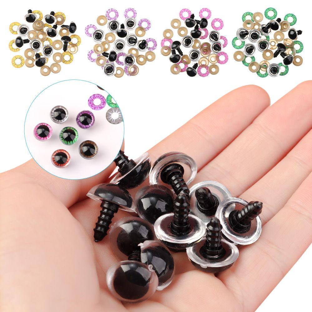 Toys Parts with Washer Puppet Crystal Eye Dolls DIY Tools Bear Animal Accessories Eyes Crafts