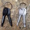 Selection 2 Keys Stainless Keychain Pocket Tool Screwdriver Set EDC Outdoor Multifunction